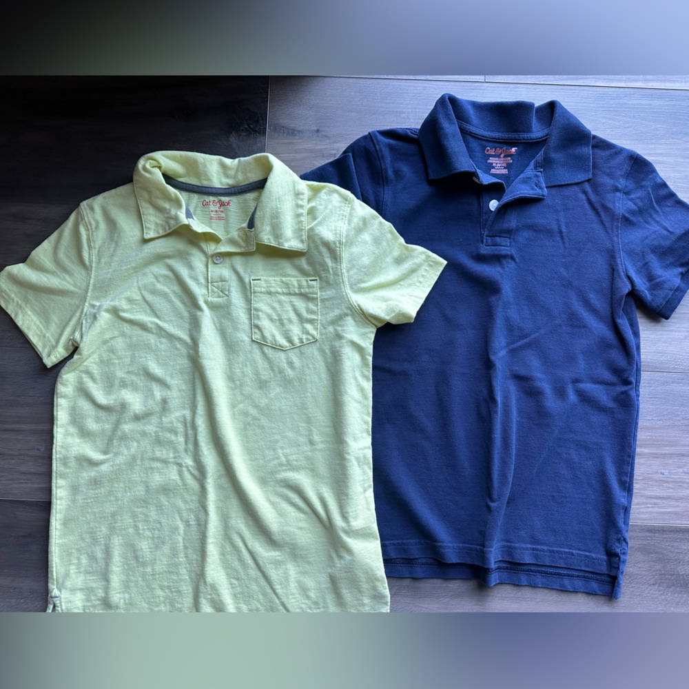 Boys Polo Shirts, Size 8/10